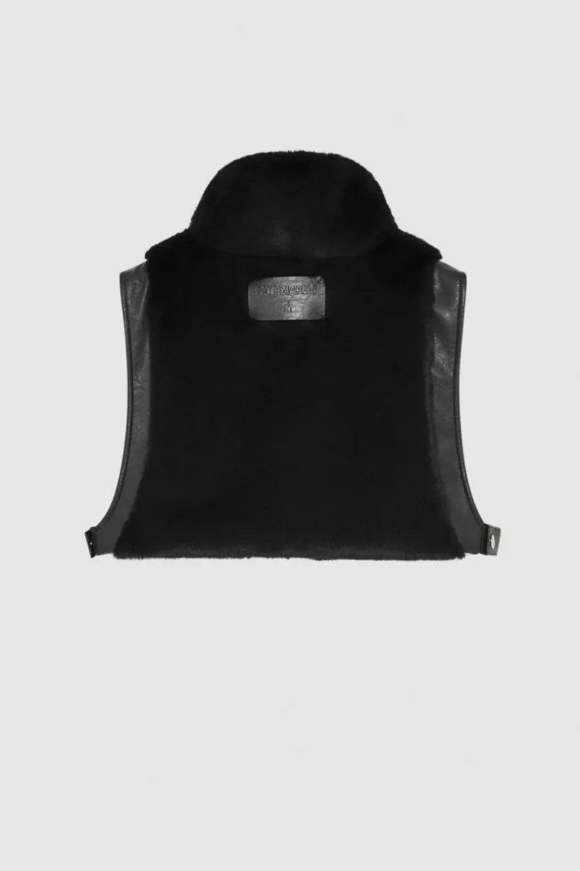 Bezrękawnik z tkaniny
