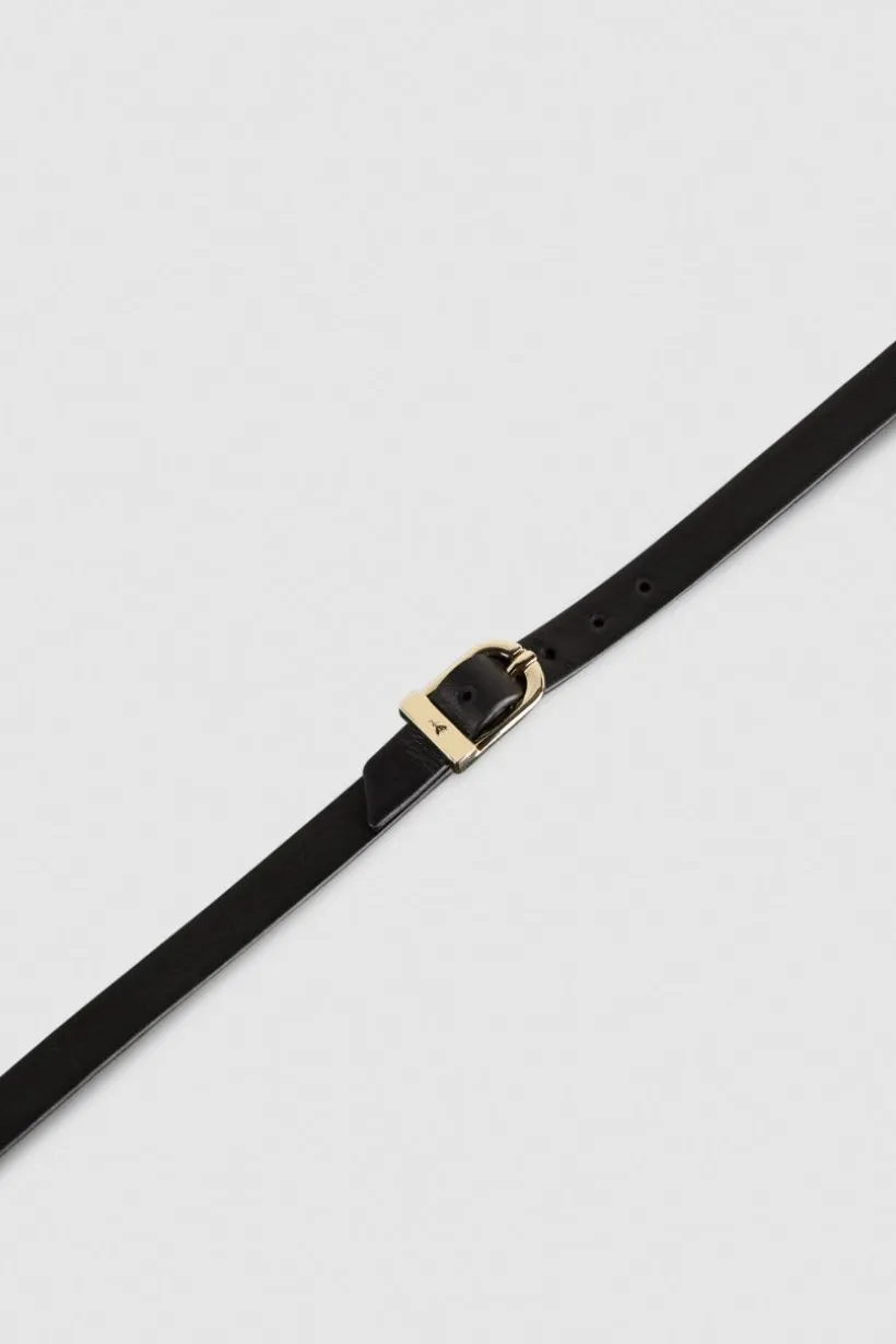 Chocker ze skórzaną klamrą