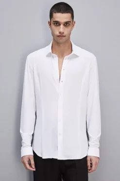Dżersejowa koszula slim fit