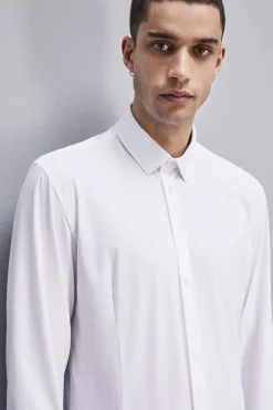 Dżersejowa koszula slim fit