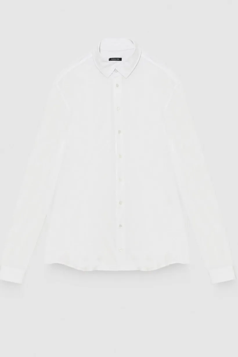 Dżersejowa koszula slim fit