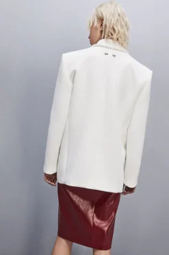 Dwurzędowa kurtka marynarska oversize