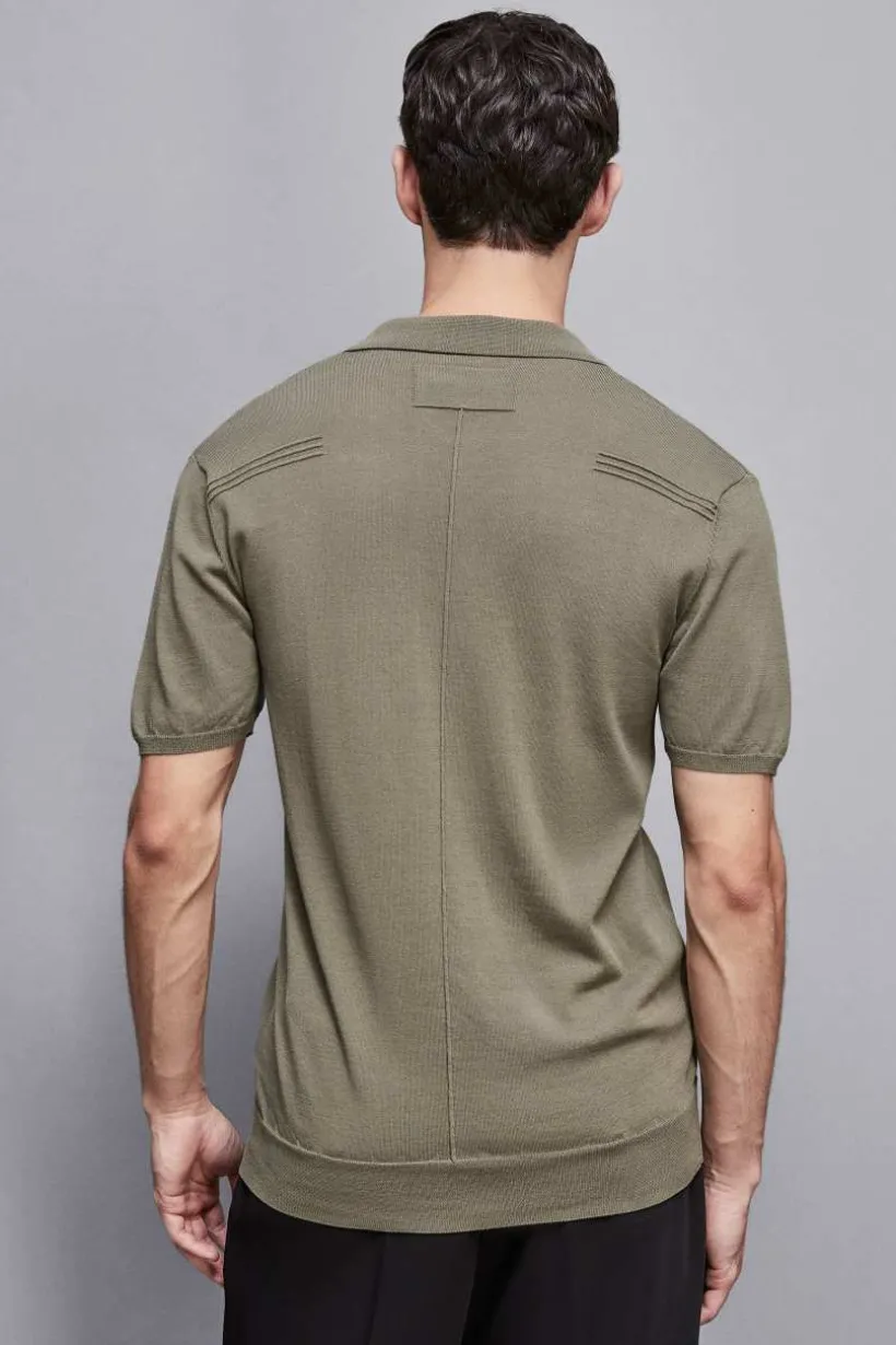 Dzianinowa koszulka polo