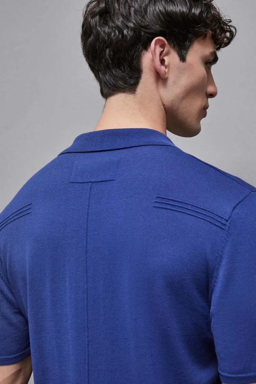 Dzianinowa koszulka polo