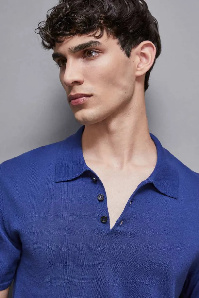 Dzianinowa koszulka polo