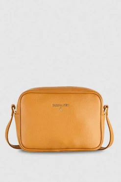 Fly skórzana torba typu Camera bag z wewnętrzną kieszenią