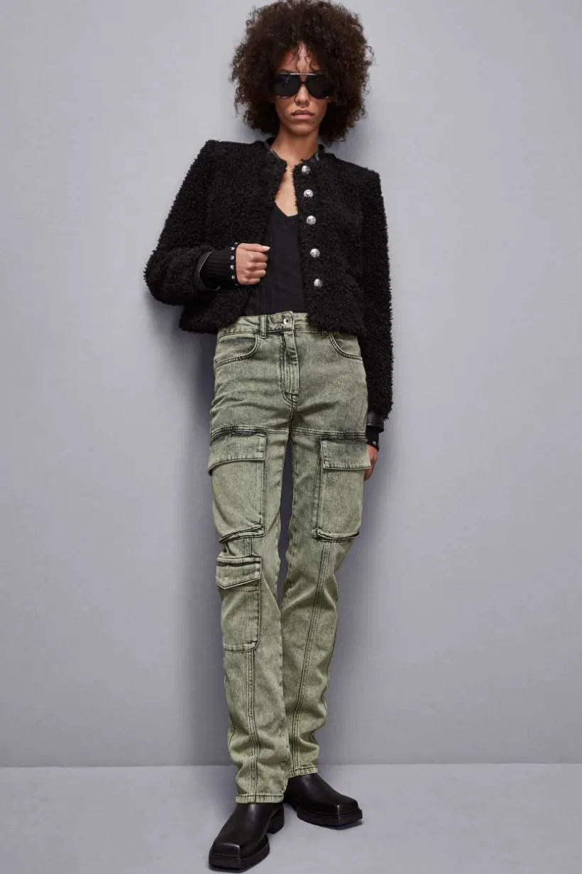 Marynarka slim fit z guzikami