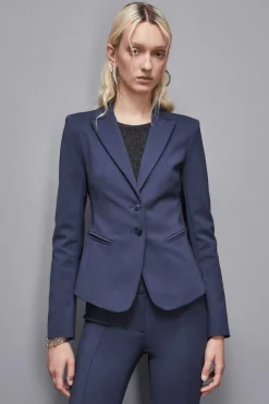 Marynarka slim na 2 guziki