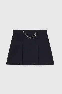 Plisowana spódnica mini