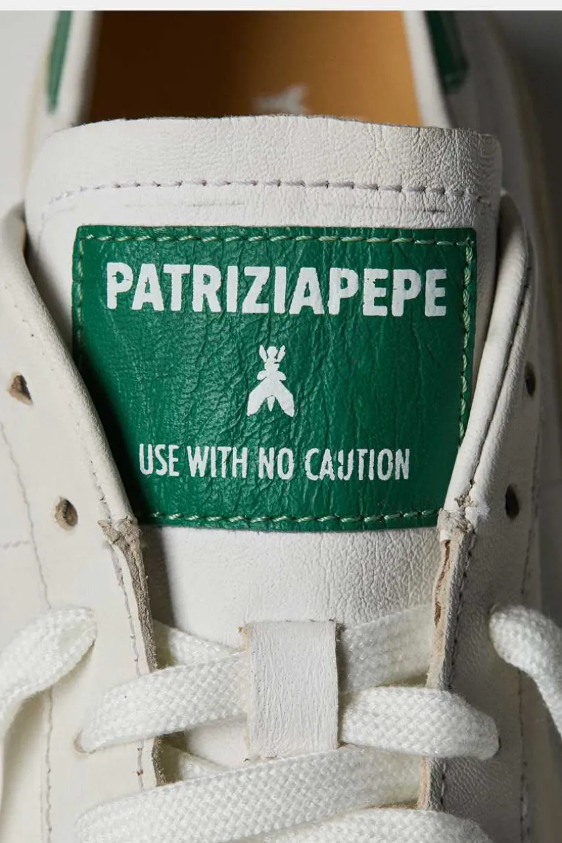 SKIN Sneakers "Born in '93" ze skóry nappa