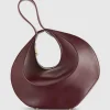 Skórzana bangle bag na ramię