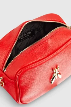 Skórzana torba Fly na ramię typu Camera bag