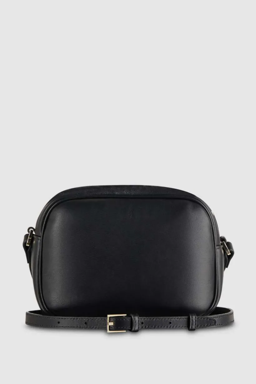Skórzana torba na ramię typu camera case