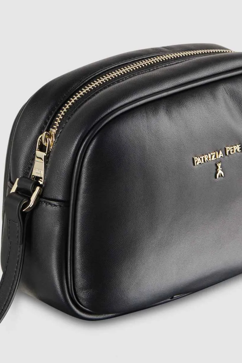 Skórzana torba na ramię typu camera case