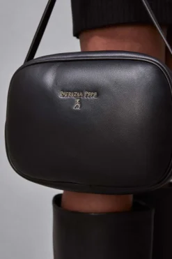 Skórzana torba na ramię typu camera case