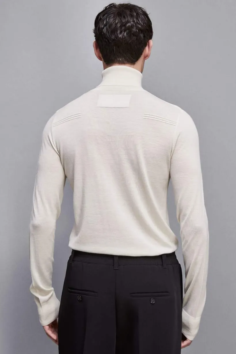 Sweter z golfem