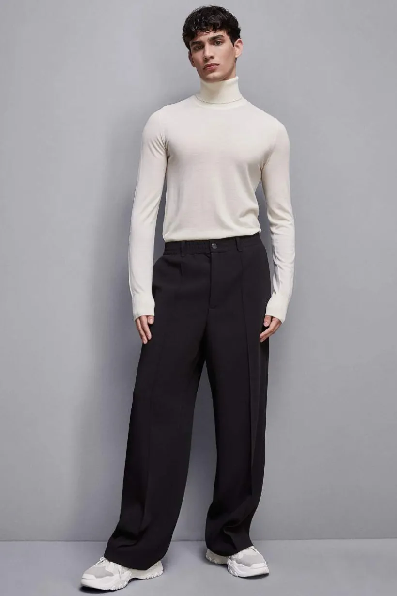 Sweter z golfem
