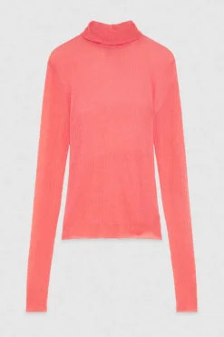 Wełniana bluzka slim fit Essential