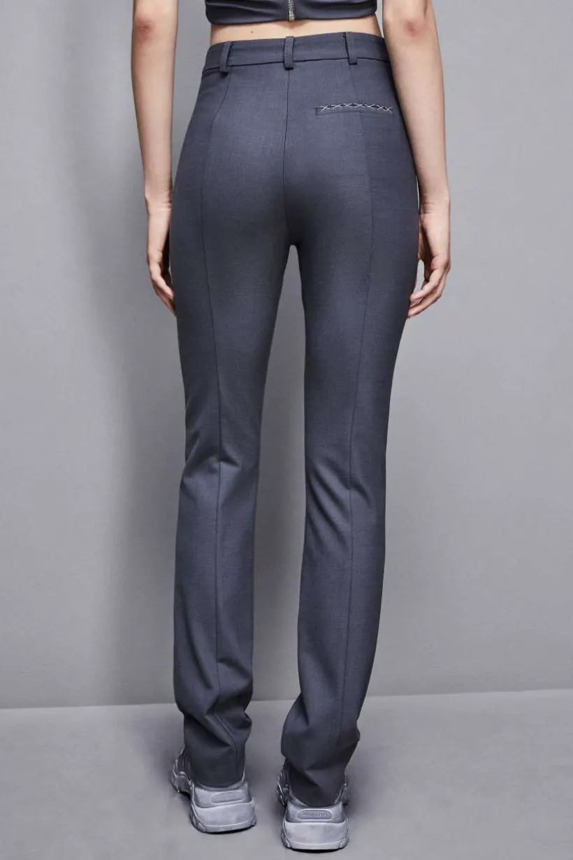 Wełniane eleganckie spodnie Essential